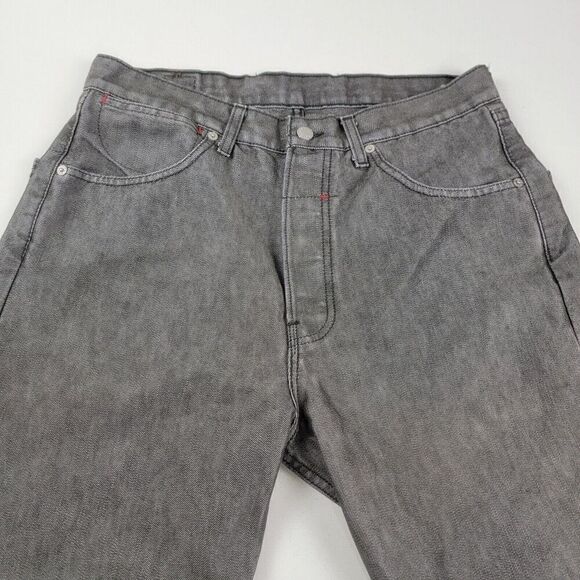 Vintage 90s Levi's Baggy Jeans Straight Leg USA (Actual 34X31) Y2K Button Fly - Picture 9 of 15